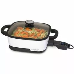 Presto® 12" Precise Tuxedo Digital Precision Skillet Multi Cooker -Frying, Grilling & Cooking Shop 07118 av