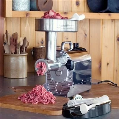 Weston Pro Series Silver #12 Electric Meat Grinder 4 Weston Pro Series Silver #12 Electric Meat Grinder - Image 2