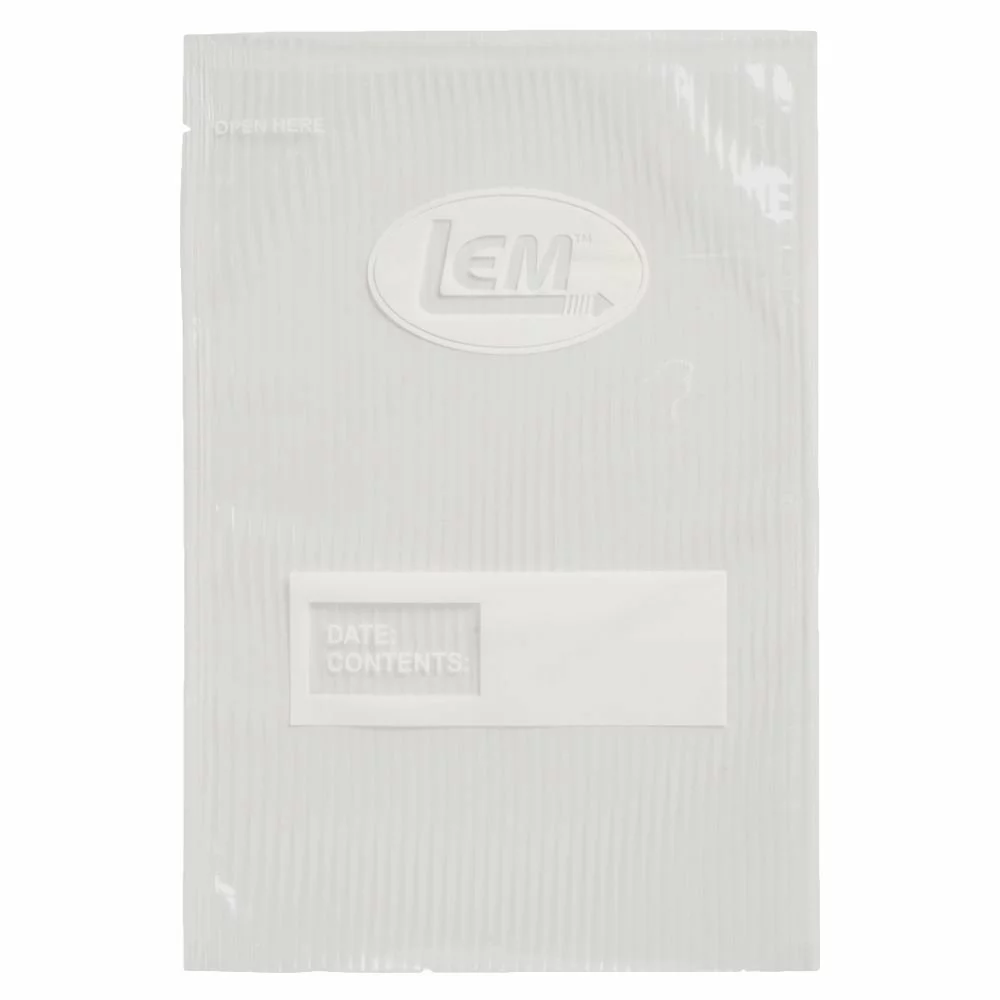 LEM Quart Vacuum Bags 8" X 12" 100 Count 3 LEM Quart Vacuum Bags 8" X 12" 100 Count