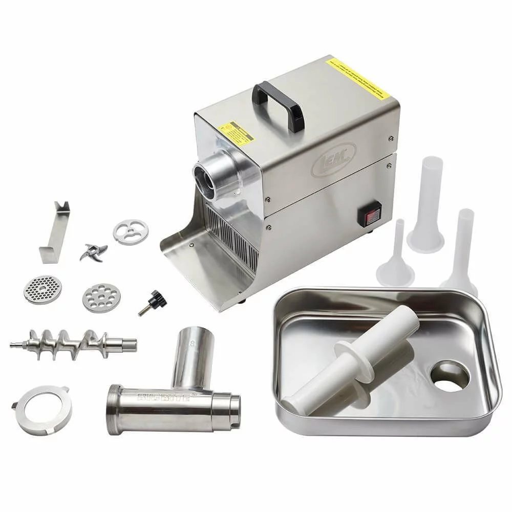LEM Big Bite Meat Grinder #8 With 1/8" (3mm) And 1/4" (6mm) Grinder Plates 5 LEM Big Bite Meat Grinder #8 With 1/8" (3mm) And 1/4" (6mm) Grinder Plates - Image 3