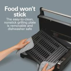 Hamilton Beach Home Hamilton Beach Searing Grill With Lid Window 17 Hamilton Beach Home Hamilton Beach Searing Grill With Lid Window -Frying, Grilling & Cooking Shop 25361 vpa 04