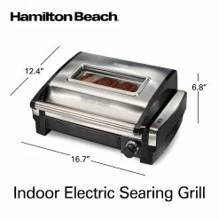 Hamilton Beach Home Hamilton Beach Searing Grill With Lid Window 22 Hamilton Beach Home Hamilton Beach Searing Grill With Lid Window -Frying, Grilling & Cooking Shop 25361 vpa 08