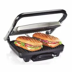 Hamilton Beach Home Hamilton Beach Panini Press & Indoor Grill -Frying, Grilling & Cooking Shop 25410 inset06