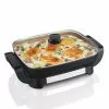 Hamilton Beach Home Hamilton Beach Durathon Ceramic Skillet With Removable Pan -Frying, Grilling & Cooking Shop 38529 01