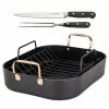 Viking 16" Roasting Pan | Black & Copper -Frying, Grilling & Cooking Shop 40051 9902chc 2400x2400