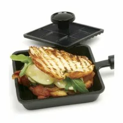 Norpro Mini Panini Pan With Press -Frying, Grilling & Cooking Shop 653wpanini