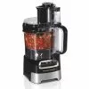 Hamilton Beach Home Hamilton Beach 10-Cup Stack & Snap Food Processor | Black & Stainless -Frying, Grilling & Cooking Shop 70723 01