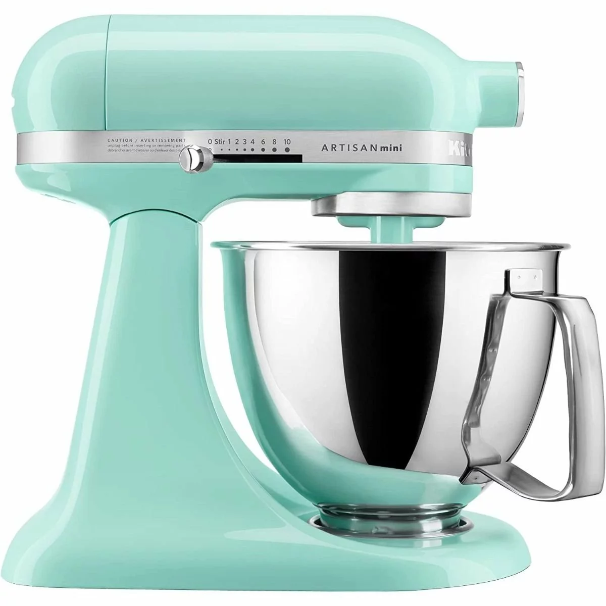 KitchenAid 3.5-Quart Artisan Mini Plus Tilt-Head Stand Mixer | Ice Blue 3 KitchenAid 3.5-Quart Artisan Mini Plus Tilt-Head Stand Mixer | Ice Blue