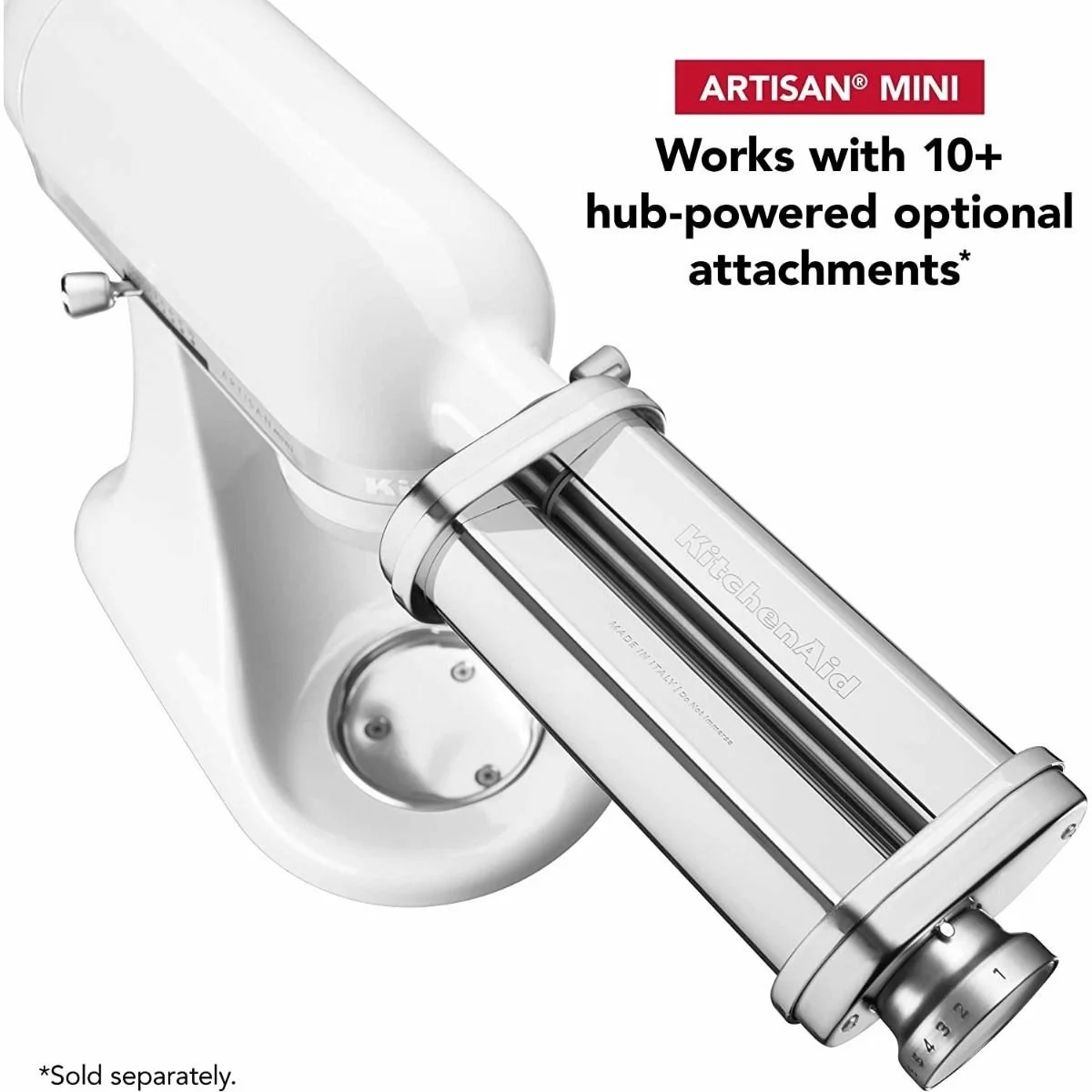 KitchenAid 3.5-Quart Artisan Mini Plus Tilt-Head Stand Mixer | White 7 KitchenAid 3.5-Quart Artisan Mini Plus Tilt-Head Stand Mixer | White - Image 5