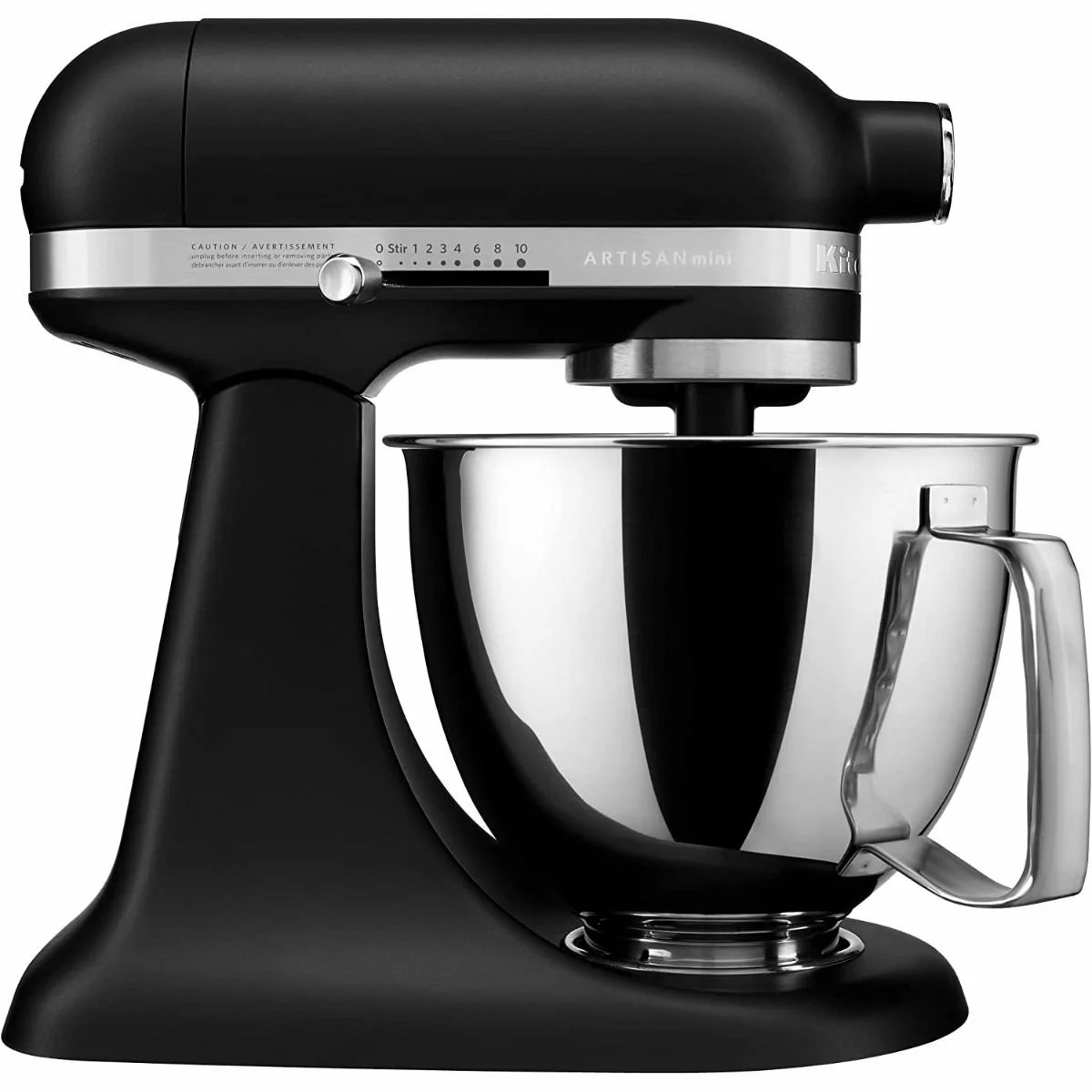 KitchenAid 3.5-Quart Artisan Mini Plus Tilt-Head Stand Mixer | Cast Iron Black 3 KitchenAid 3.5-Quart Artisan Mini Plus Tilt-Head Stand Mixer | Cast Iron Black