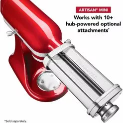 KitchenAid 3.5-Quart Artisan Mini Plus Tilt-Head Stand Mixer | Candy Apple Red -Frying, Grilling & Cooking Shop 71en1bobs9l. ac sl1500