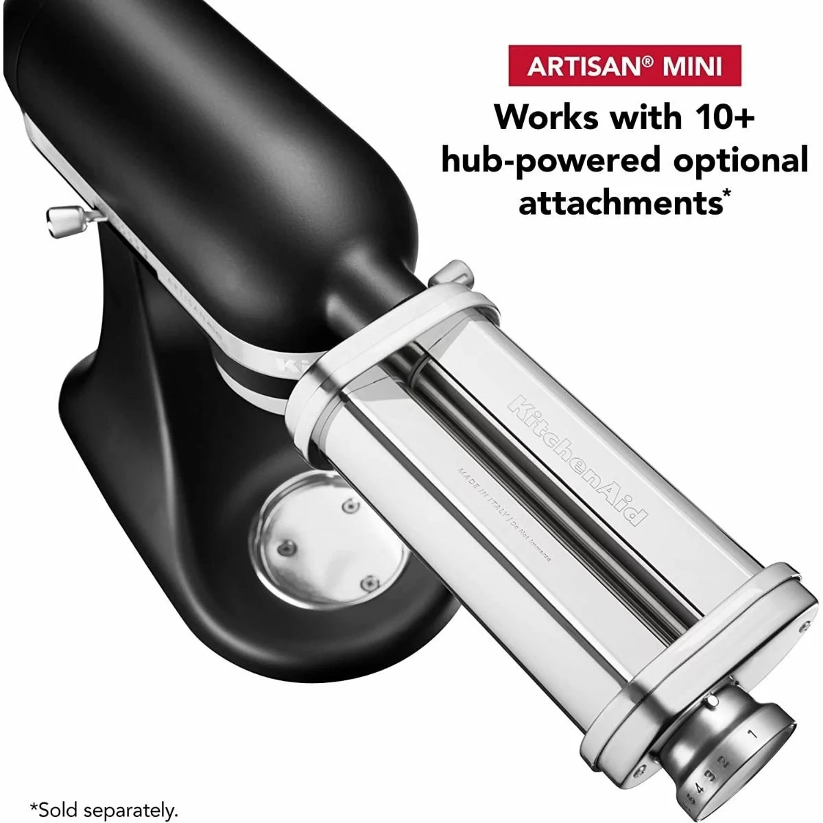 KitchenAid 3.5-Quart Artisan Mini Plus Tilt-Head Stand Mixer | Cast Iron Black 7 KitchenAid 3.5-Quart Artisan Mini Plus Tilt-Head Stand Mixer | Cast Iron Black - Image 5