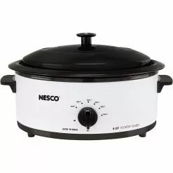 Nesco / American Harvest Nesco 6-Quart Roaster | White