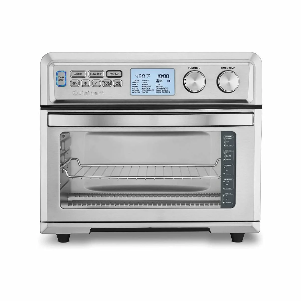 Cuisinart Large Digital AirFryer Convection Toaster Oven | Stainless Steel 3 Cuisinart Large Digital AirFryer Convection Toaster Oven | Stainless Steel
