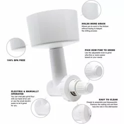 Family Grain Mill Motor & Seed/Grain Mill Combo -Frying, Grilling & Cooking Shop 71rblxak04l. ac sl1500