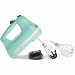 KitchenAid 6-Speed Hand Mixer With Flex Edge Beaters | Ice Blue -Frying, Grilling & Cooking Shop 71uydir9 bl. ac sl1500
