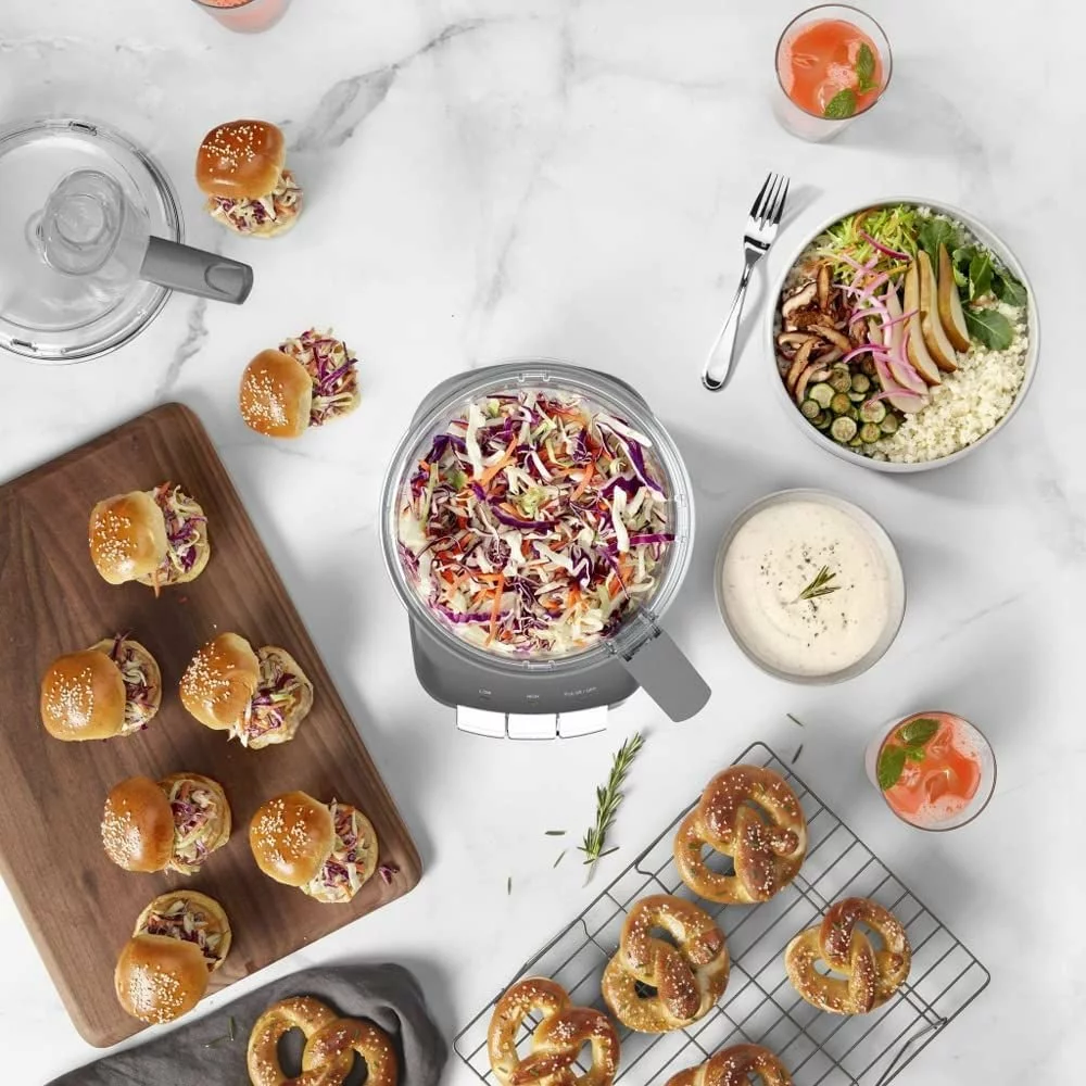 Cuisinart Core Custom 10-Cup Multifunctional Food Processor | Anchor Gray 5 Cuisinart Core Custom 10-Cup Multifunctional Food Processor | Anchor Gray - Image 3