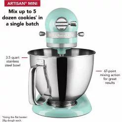 KitchenAid 3.5-Quart Artisan Mini Plus Tilt-Head Stand Mixer | Ice Blue 12 KitchenAid 3.5-Quart Artisan Mini Plus Tilt-Head Stand Mixer | Ice Blue -Frying, Grilling & Cooking Shop 71wqrlr9bnl. ac sl1500