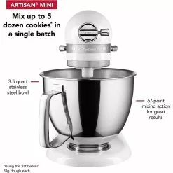 KitchenAid 3.5-Quart Artisan Mini Plus Tilt-Head Stand Mixer | White 11 KitchenAid 3.5-Quart Artisan Mini Plus Tilt-Head Stand Mixer | White -Frying, Grilling & Cooking Shop 71znijd0awl. ac sl1500