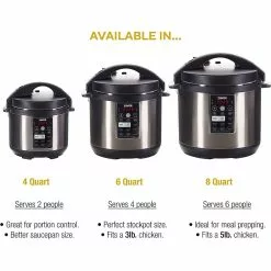 Zavor LUX™ Multi-Cooker | 8 Qt. -Frying, Grilling & Cooking Shop 81cept7l35l. ac sl1500