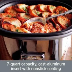 All-Clad 7-Quart Deluxe Slow Cooker -Frying, Grilling & Cooking Shop 81f4tvcduol. ac sl1500
