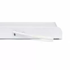 Lipper International Rolling Appliance Platform | White -Frying, Grilling & Cooking Shop 8701w leverdown