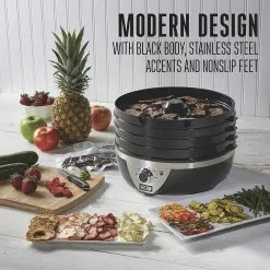 Weston 4-Tray Dehydrator -Frying, Grilling & Cooking Shop 91dumsij3ml. ac sl1500