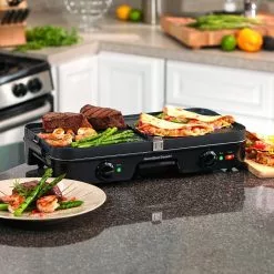 Hamilton Beach Home Hamilton Beach 3-in-1 Grill & Griddle 16 Hamilton Beach Home Hamilton Beach 3-in-1 Grill & Griddle -Frying, Grilling & Cooking Shop 91l9tr5ne7l. ac sl1500