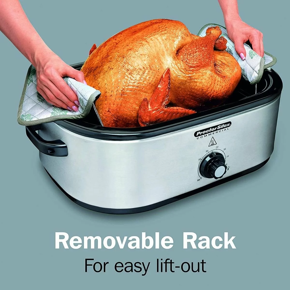 Hamilton Beach Commercial Proctor Silex Commercial 18 Qt. Turkey Roaster Oven/Warmer By Hamilton Beach 8 Hamilton Beach Commercial Proctor Silex Commercial 18 Qt. Turkey Roaster Oven/Warmer By Hamilton Beach - Image 6