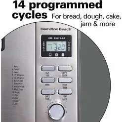 Hamilton Beach Home Hamilton Beach Premium Dough & Bread Maker -Frying, Grilling & Cooking Shop 91xqgmslfel. ac sl1500 1