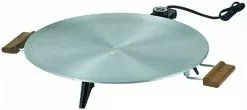 Bethany Housewares Heritage Grill / Lefse Griddle - Satin Aluminum -Frying, Grilling & Cooking Shop bethany housewares heritage grill lefse maker aluminum 730 compressed