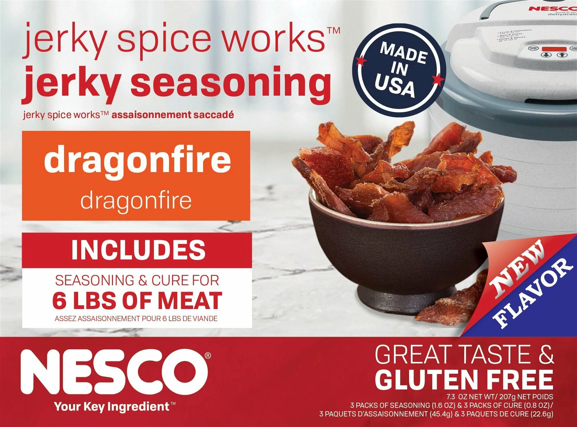 Nesco / American Harvest NESCO Jerky Seasoning | Dragonfire (3 Pack) 3 Nesco / American Harvest NESCO Jerky Seasoning | Dragonfire (3 Pack)