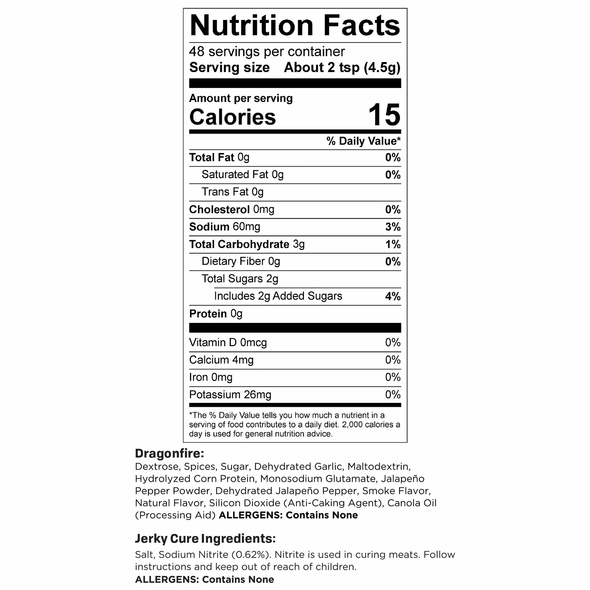Nesco / American Harvest NESCO Jerky Seasoning | Dragonfire (3 Pack) 5 Nesco / American Harvest NESCO Jerky Seasoning | Dragonfire (3 Pack) - Image 3