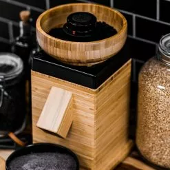 NutriMill Harvest Grain Mill | Black + Cutting Board & Canister Bundle 19 NutriMill Harvest Grain Mill | Black + Cutting Board & Canister Bundle -Frying, Grilling & Cooking Shop blackharv3 1