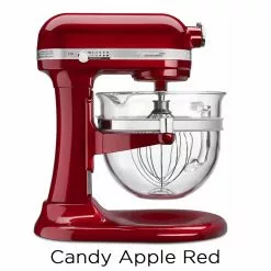 KitchenAid 6-Quart Pro 6500 Design Series Bowl-Lift Stand Mixer | Multiple Colors Available -Frying, Grilling & Cooking Shop candy apple red ksm6521xca