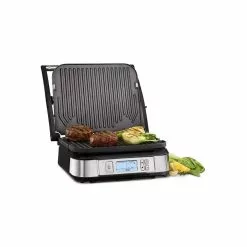 Cuisinart Contact Griddler® With Smoke-less Mode | Stainless Steel -Frying, Grilling & Cooking Shop contactgriddler4