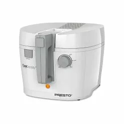 Presto® CoolDaddy® Cool-Touch Deep Fryer With Removable Bucket | 2 Qt. - White