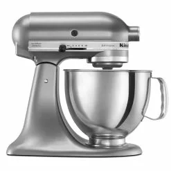 KitchenAid 5-Quart Artisan Tilt-Head Stand Mixer | Contour Silver + Ultimate Baker's Bundle 12 KitchenAid 5-Quart Artisan Tilt-Head Stand Mixer | Contour Silver + Ultimate Baker's Bundle -Frying, Grilling & Cooking Shop countoursilver