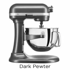 KitchenAid 6-Quart Pro 600 Bowl-Lift Stand Mixers (575-watt Motor) | Multiple Colors Available -Frying, Grilling & Cooking Shop dark pewter kp26m1xdp 1