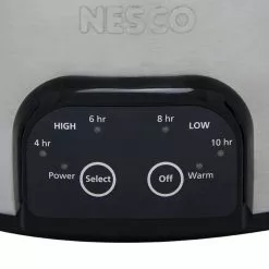 Nesco / American Harvest Nesco 6-Quart Digital Slow Cooker | Stainless Steel -Frying, Grilling & Cooking Shop digital 6 quart slow cooker control panel 3