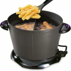 Presto® DualDaddy® Electric Deep Fryer | 8-Cup -Frying, Grilling & Cooking Shop dualdaddy2
