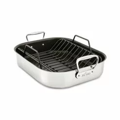 All-Clad Nonstick Roaster With Rack | Large - 16" X 13"