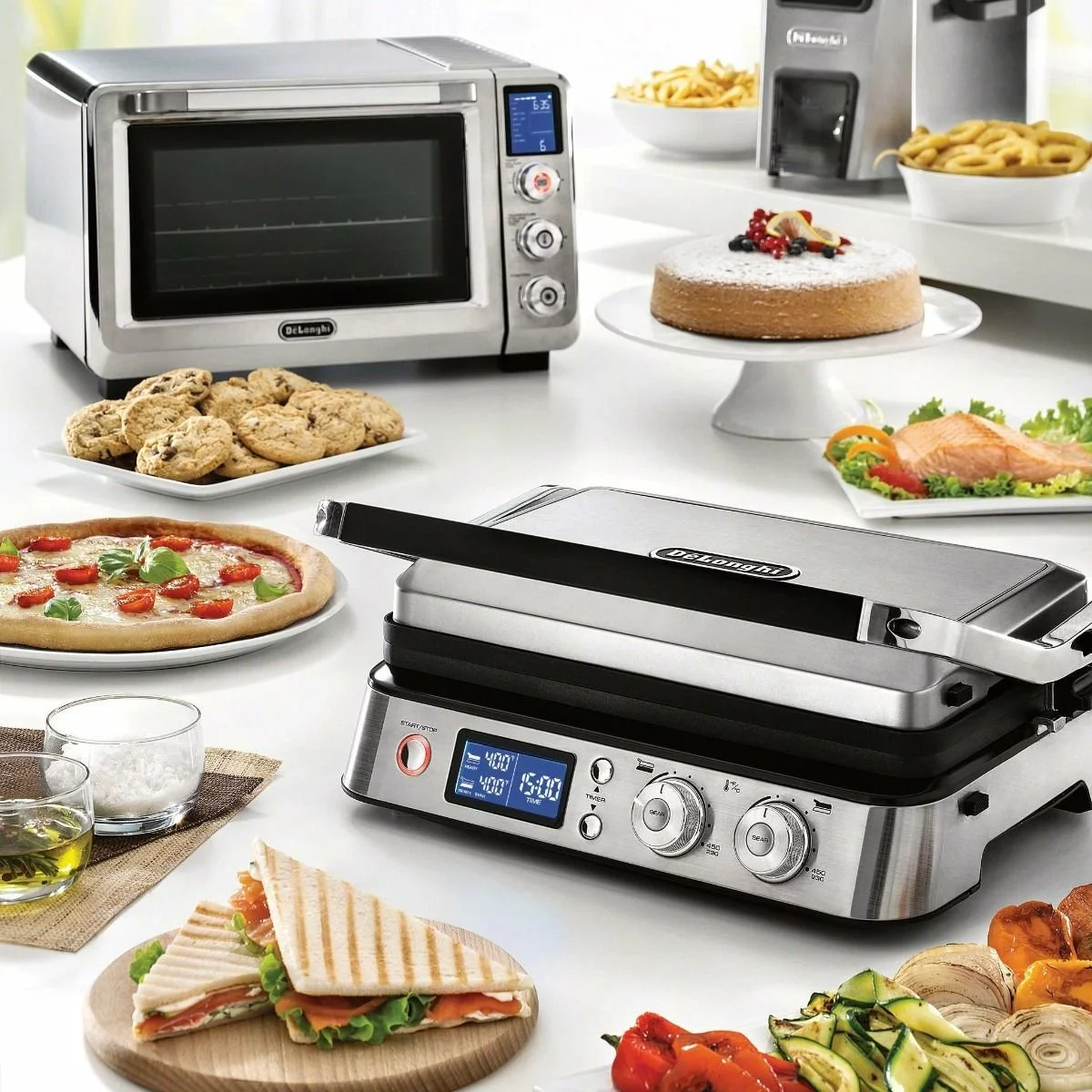 DeLonghi De'Longhi Livenza Combination Contact Grill & Open BBQ 4 DeLonghi De'Longhi Livenza Combination Contact Grill & Open BBQ - Image 2