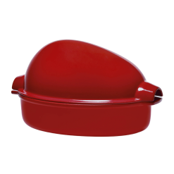 Emile Henry 4.5 Qt. Large Roaster | Burgundy