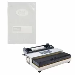 LEM MaxVac 500 Vacuum Sealer + MaxVac Quart Vacuum Bags (44-Count)