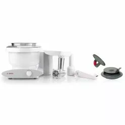 Bosch Universal Plus 6.5 Qt. Mixer + Meat Grinder Attachment + Patty Press & LEM Freezer Sheets