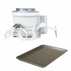 Bosch Universal Plus 6.5 Qt. Mixer + Cookie Package + Nordic Ware Baker's Half Sheet