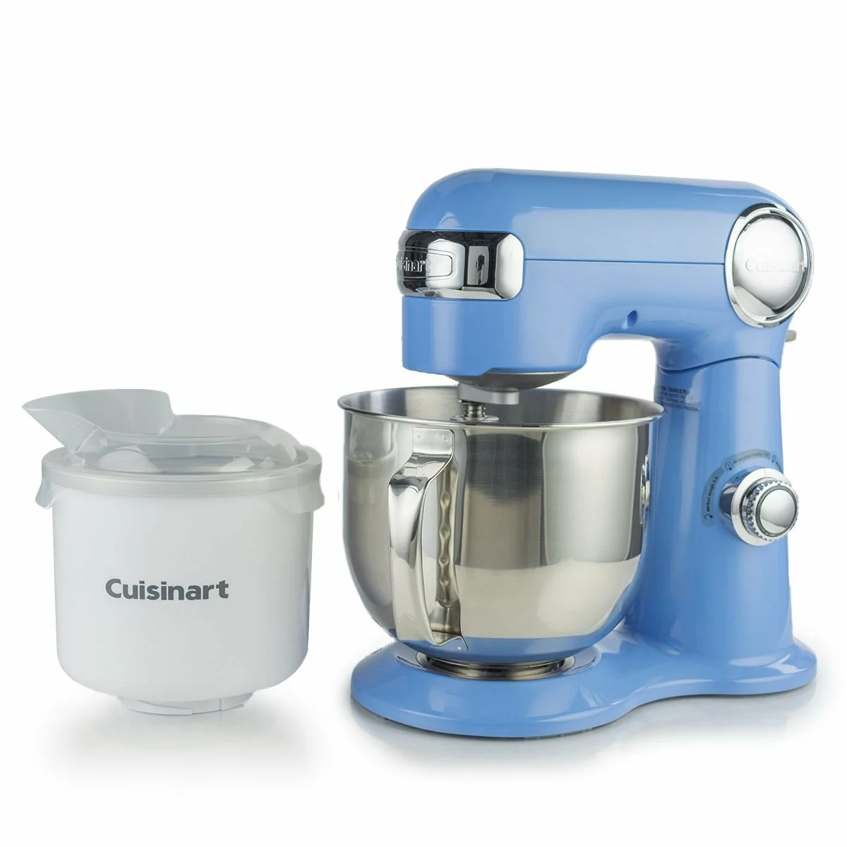 Cuisinart Precision 5.5-Quart Stand Mixer + Ice Cream Maker Attachment | Periwinkle Blue 3 Cuisinart Precision 5.5-Quart Stand Mixer + Ice Cream Maker Attachment | Periwinkle Blue