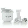 Cuisinart Precision 5.5-Quart Stand Mixer Attachment Set | Ice Cream Maker + Pasta Extruder -Frying, Grilling & Cooking Shop ekb cu2mixduo