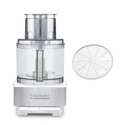 Cuisinart Custom 14-Cup Food Processor + Fine Grater Disc | White